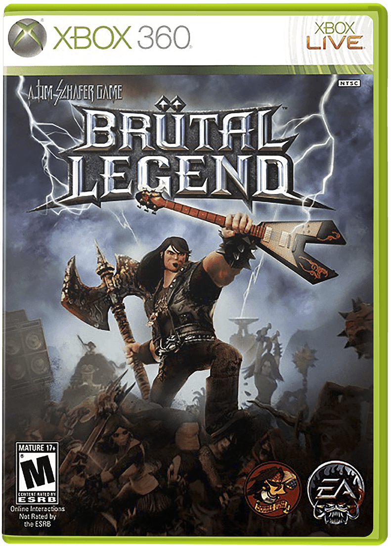 Brutal Legend box art for Xbox 360